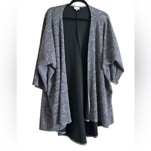 Lularoe jacket open front size large made in USA cape